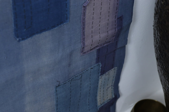 Antique Asian Indigo Blue Textile