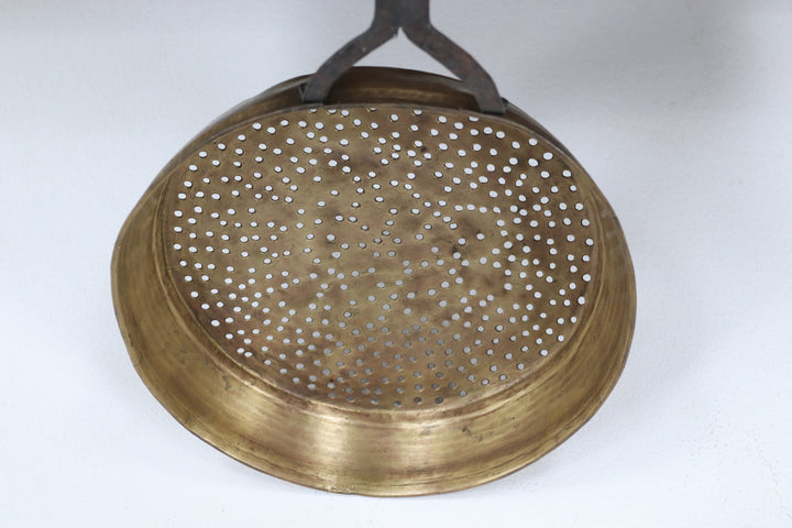 Antique Asian Metal Painted Skimmers
