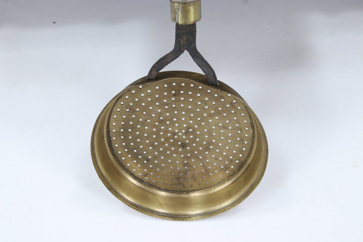 Antique Asian Metal Painted Skimmers