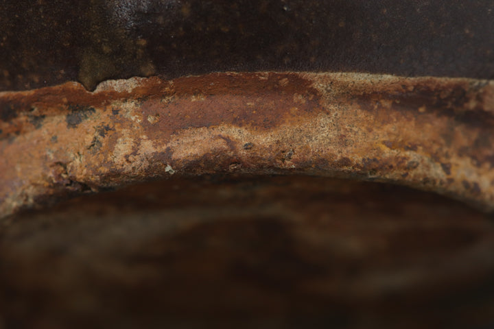 Antique Brown Glazed Little Chinese Pot