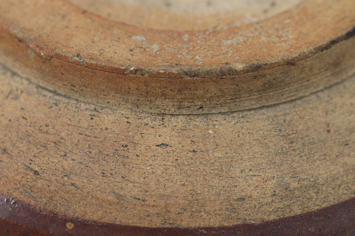 Antique Brown Glazed Little Chinese Pot