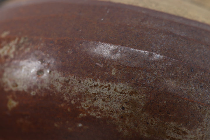 Antique Brown Glazed Little Chinese Pot