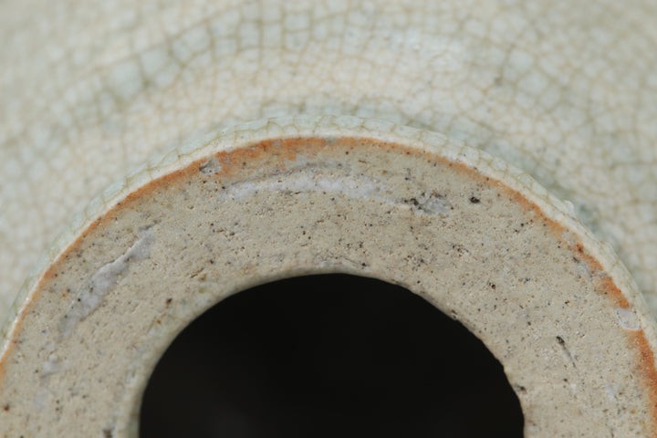Antique Green Glazed Little Chinese Pot
