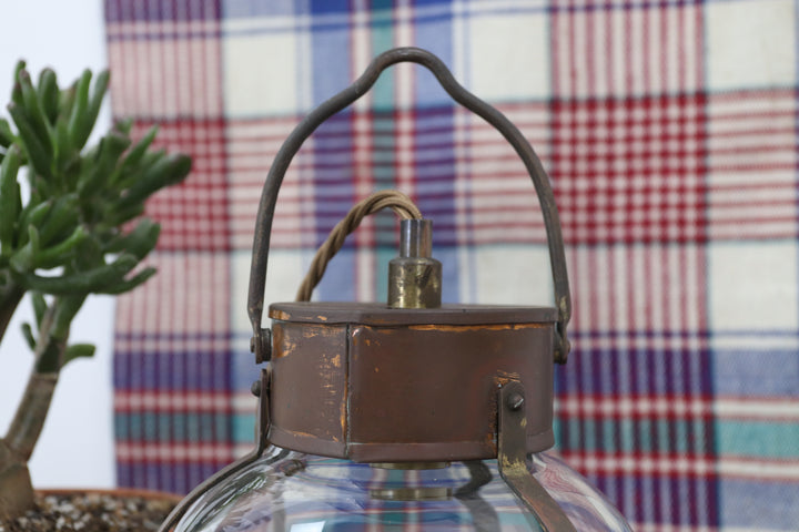 Antique Metal Handmade Electric Lantern