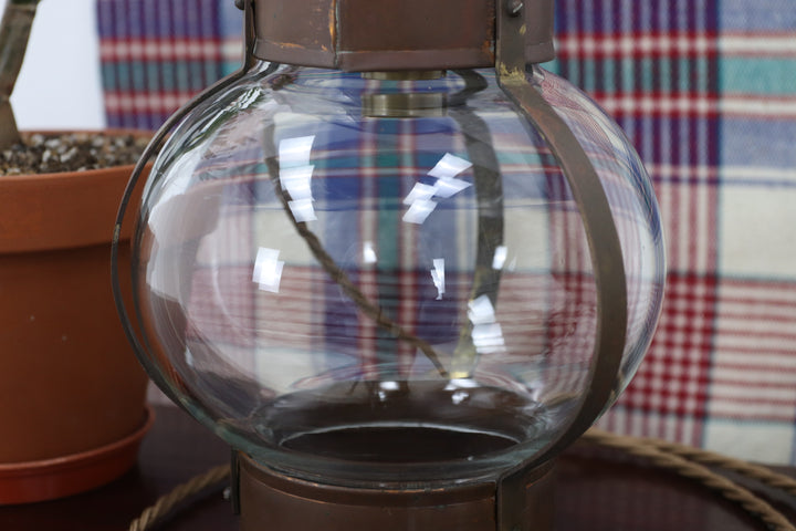 Antique Metal Handmade Electric Lantern