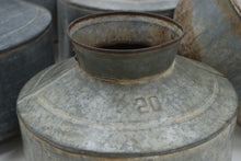 Load image into Gallery viewer, Antique asian decorative Metal Buckets 