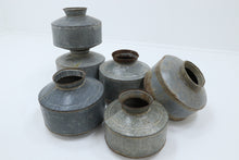 Load image into Gallery viewer, Antique asian decorative Metal Buckets 