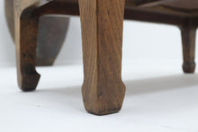 Load image into Gallery viewer, Vintage wooden asian side table platform.