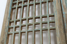 Load image into Gallery viewer, Vintage wooden hand made doors with original ironwork 