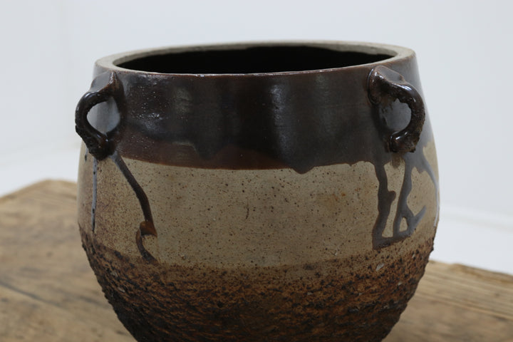 Vintage asain black preserving  bowl