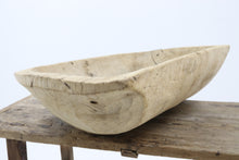 Load image into Gallery viewer, Vintage wooden handmade elm bowl