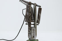 Load image into Gallery viewer, Vintage green table lamp 
