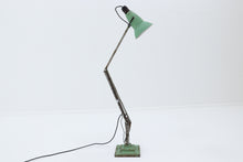 Load image into Gallery viewer, Vintage green table lamp 
