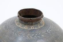 Load image into Gallery viewer, Antique Indian Riveted Metal Water Pot