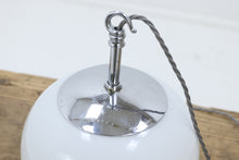 Load image into Gallery viewer, Vintage church glass pendant lamp