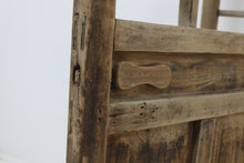 Load image into Gallery viewer, Vintage 19th century wooden courtyard home doors with frame