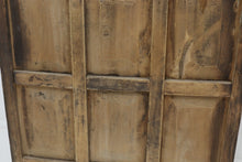 Load image into Gallery viewer, Vintage 19th century wooden courtyard home doors with frame