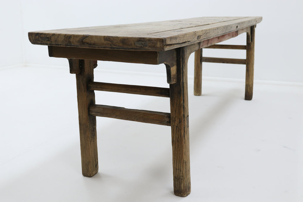 Vintage 1890’s wooden asain bench