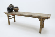 Load image into Gallery viewer, Vintage 1890’s wooden asain bench