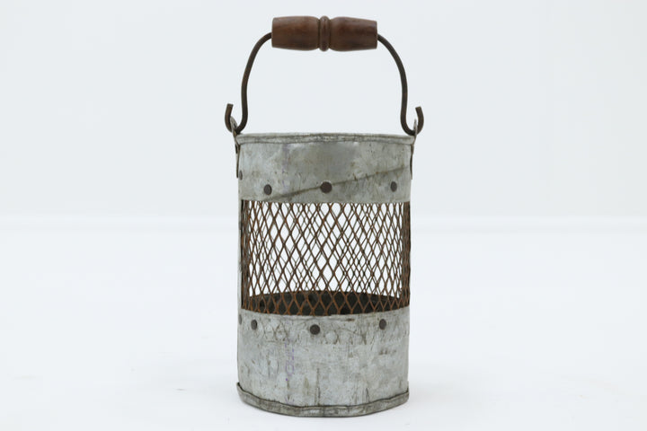 Vintage Indian Jali Buckets