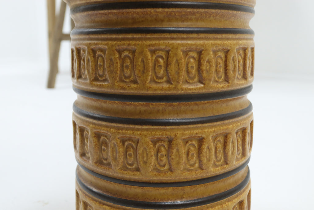 antique retro ceramic urn vessel  