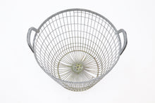 Load image into Gallery viewer, Antique woven metal basket
