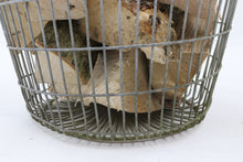Load image into Gallery viewer, Antique woven metal basket