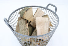 Load image into Gallery viewer, Antique woven metal basket